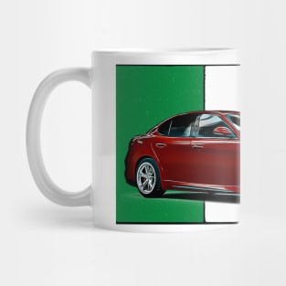 Quadrifoglio Italian Print Mug